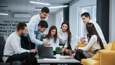 digital marketing , your work team
